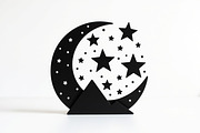 Crescent Moons and Star Silhouette, an Illustration by Amazin_art (Thumbnail 16 of 31)