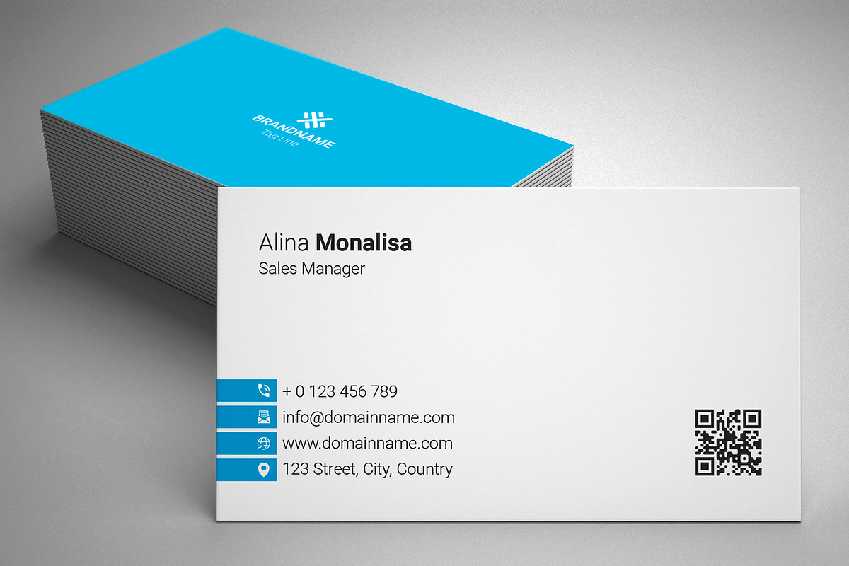 Professional Business Card Template, a Business Card Template by designSultan (Photo 2 of 5)