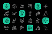 Animated Banking Icon Art Set, an Outline Icon by Prosymbols (Thumbnail 3 of 4)