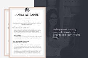 Resume Template Antares