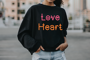 Love Heart Font