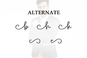 Handsome | Script Font, a Handwritten Font by Scratchones (Thumbnail 8 of 9)