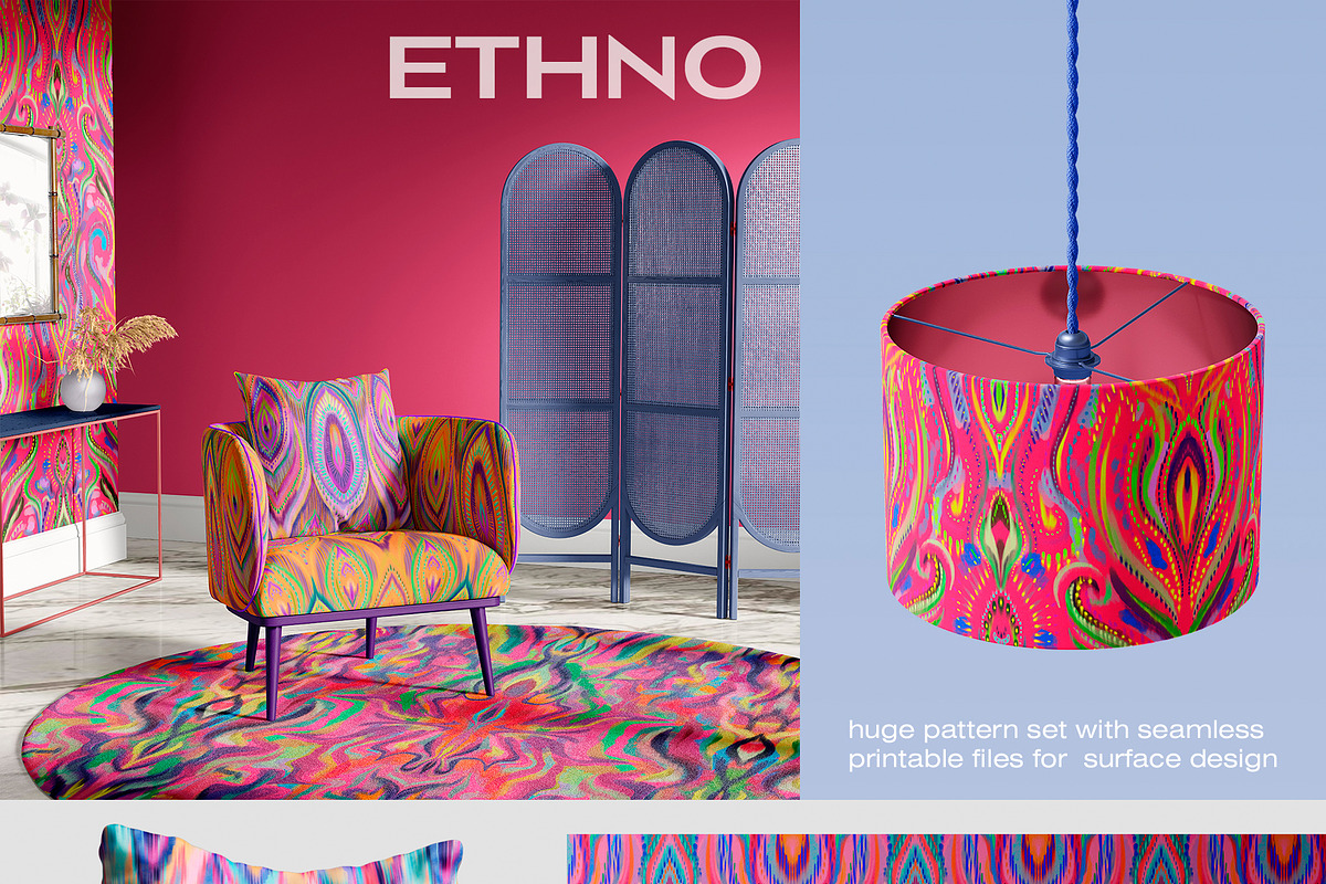 ETHNO patterns, a Pattern Graphic by ANAKOTO (Photo 5 of 10)