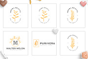 70 Elegant Floral Logo Bundle, a Branding & Logo Template by XpertgraphicD (Thumbnail 10 of 16)