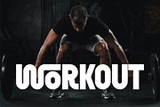 Moawi - Sports Font, a Sans Serif Font by QR Design Studio (Thumbnail 2 of 8)