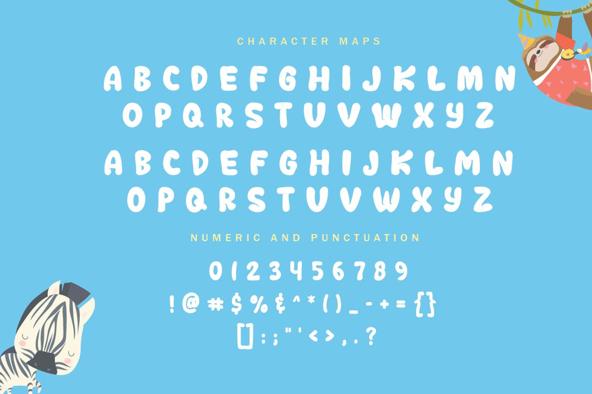 COCOLA - Kids Font, a Sans Serif Font by tokokoo (Photo 3 of 13)