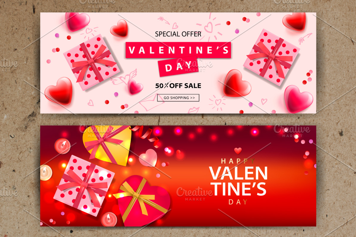 Valentines Day Collection, a Templates & Theme by PREMIUMVECTOR (Photo 2 of 6)
