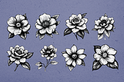 38 Classic Flower Illustration, a Decorative Illustration by Alternate Studio (Thumbnail 5 of 6)