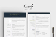 CV | Resume Template, a Resume Template by Comely Design Studio (Thumbnail 2 of 5)