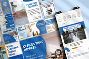 Cleaning Business Instagram Template, a Social Media Template by Snapybiz (Thumbnail 2 of 8)