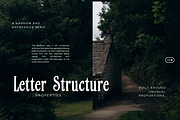 Unusual Decorative Display Serif, a Serif Font by foxsong (Thumbnail 2 of 6)