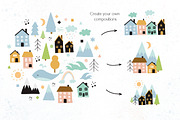 Alphabet Scandinavian style, an Illustration by Lesya Skripak (Thumbnail 3 of 6)