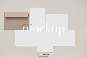 Stationery Mockup Card Set Mockup