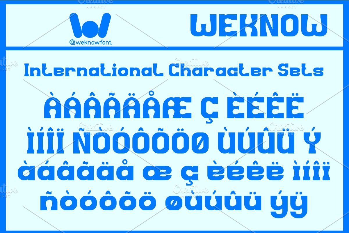 Exploration Views font, a Slab Serif Font by weknow (Photo 8 of 8)