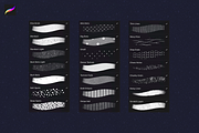 21 Unique Texture Procreate Brushes, a Brush Add-On by Moon House Shop (Thumbnail 7 of 7)