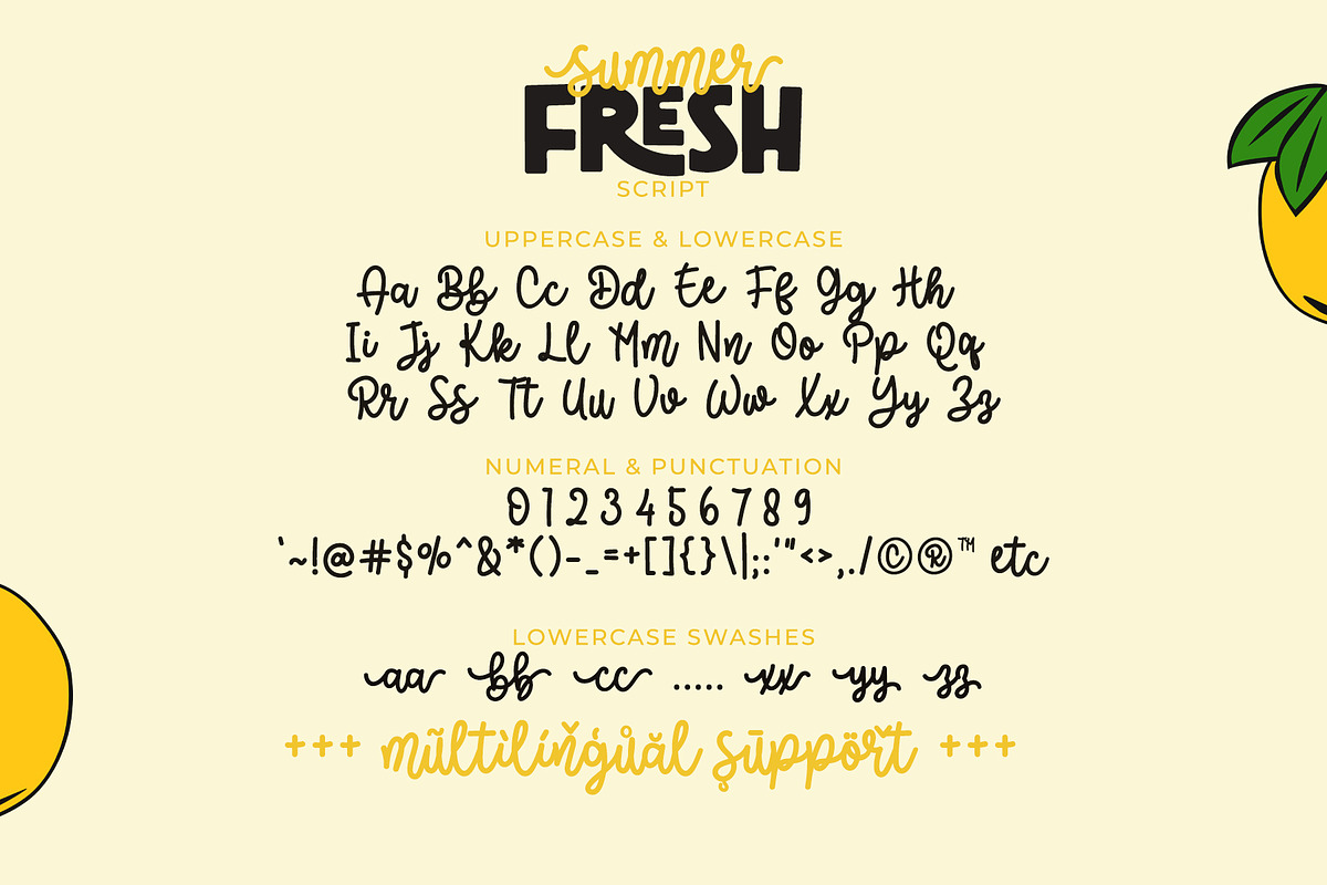 Summer Fresh - Chunky Font Duo, a Sans Serif Font by Airotype (Photo 11 of 14)