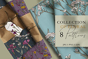 Collecnion of floral posters design, a Decorative Illustration by LanaDzi (Thumbnail 2 of 10)