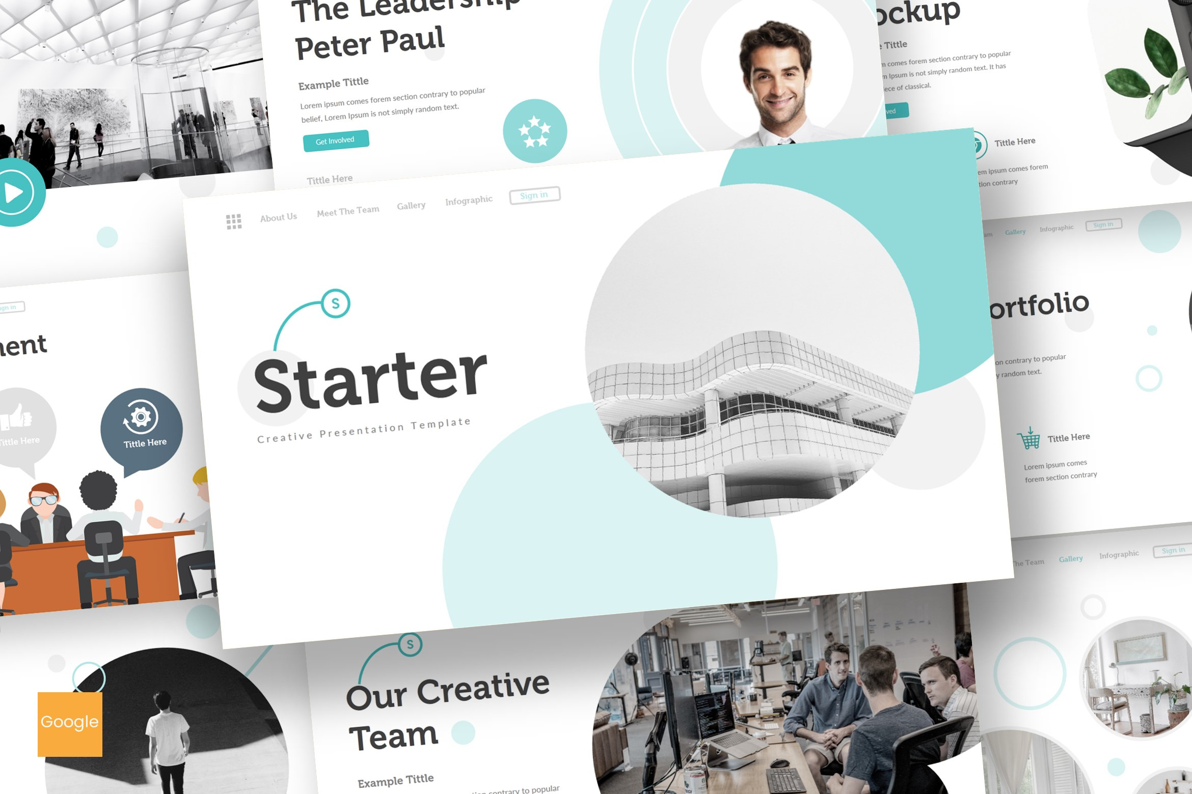 Starter - Google Slides Template, a Presentation Template by inspirasign