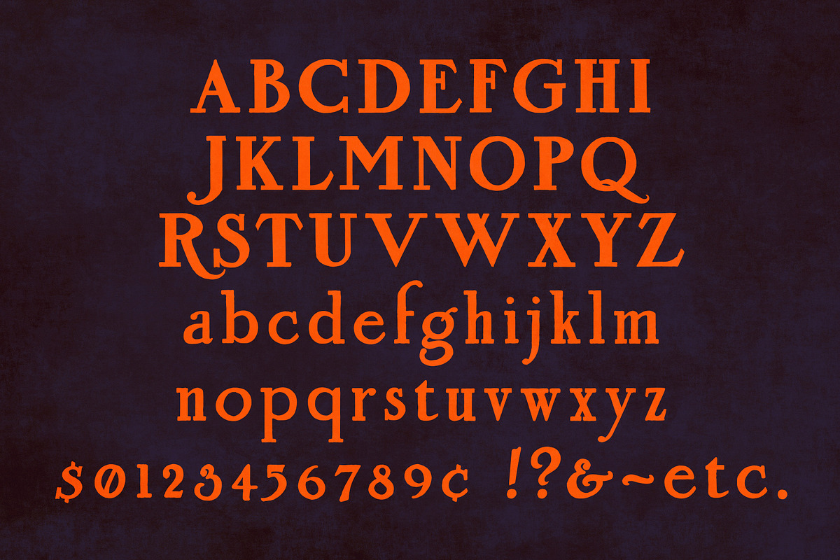 Penfield Poster Display - OTF & WOFF preview 3