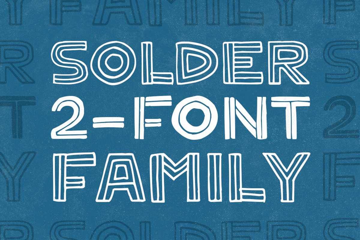 Solder 2-Font Family