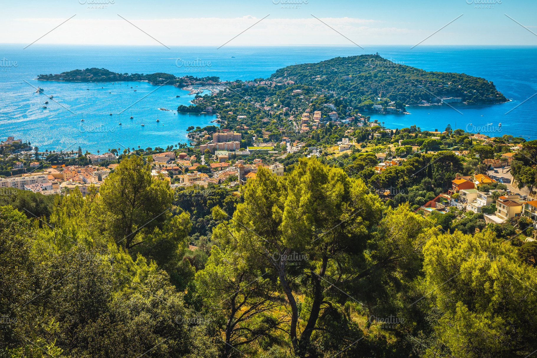 Peninsula of Saint-Jean-Cap-Ferrat, a Nature Photo by Alpine Dreams
