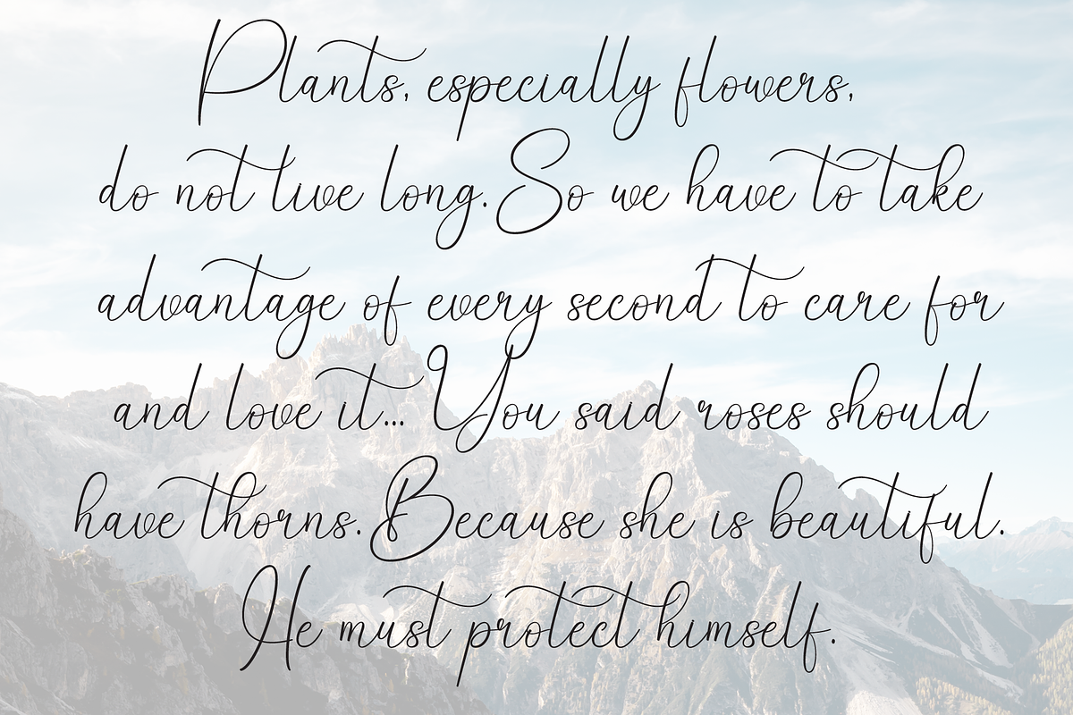 Valentineday | Script Font, a Handwritten Font by Scratchones (Photo 6 of 9)