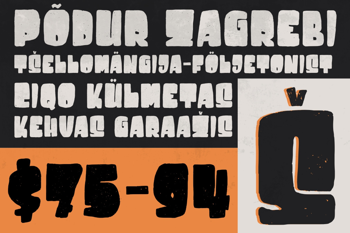 Destone - 2 Styled Font preview 8