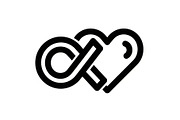 50 Infinity Heart Symbol Vector Bund, an Illustration by abu67222 (Thumbnail 55 of 55)