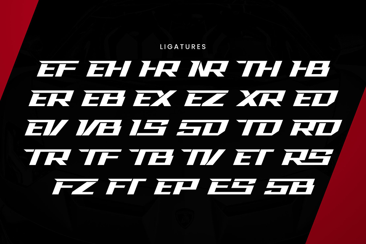 Trinos - Sporty Tech Font, a Font by Arterfak Project (Photo 13 of 15)