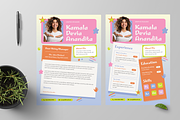 Creative CV Resume, a Resume Template by Annora Studio (Thumbnail 3 of 6)