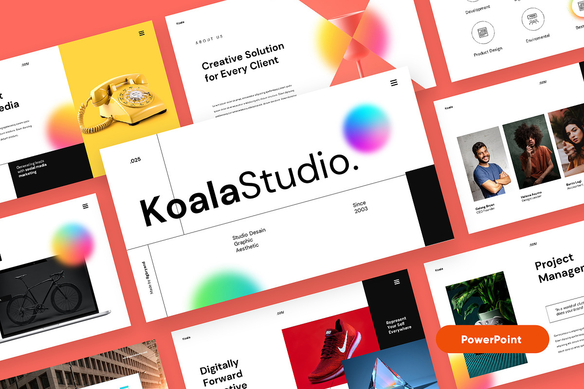KOALA - Business Powerpoint Template, a Presentation Template by rgbryand