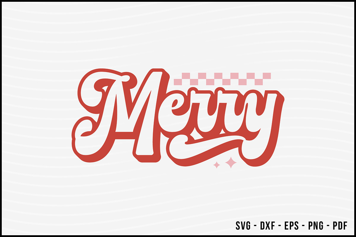Groovy Christmas SVG Bundle 20 Desig, an Object Graphic by BeeCraftR (Photo 11 of 15)