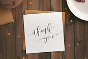 Shania sweet calligraphy, a Script Font by Teweka (Thumbnail 14 of 14)