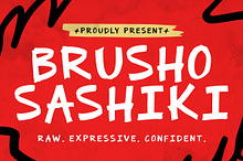 BRUSHO SASHIKI – Handwritten Brush