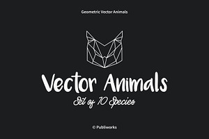 Geometric Vector Animals