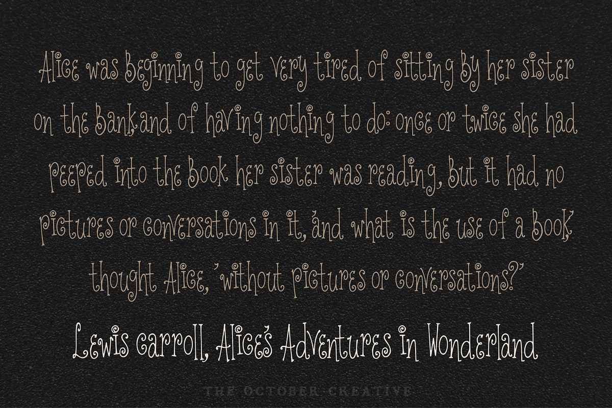 Drinks With Delphine Girly Display, a Handwritten Font by The October Creative (Photo 5 of 8)