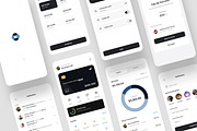 MiBank - E-Wallet App UI Kit, an UI Kit Template by iDoodle Studio (Thumbnail 3 of 4)