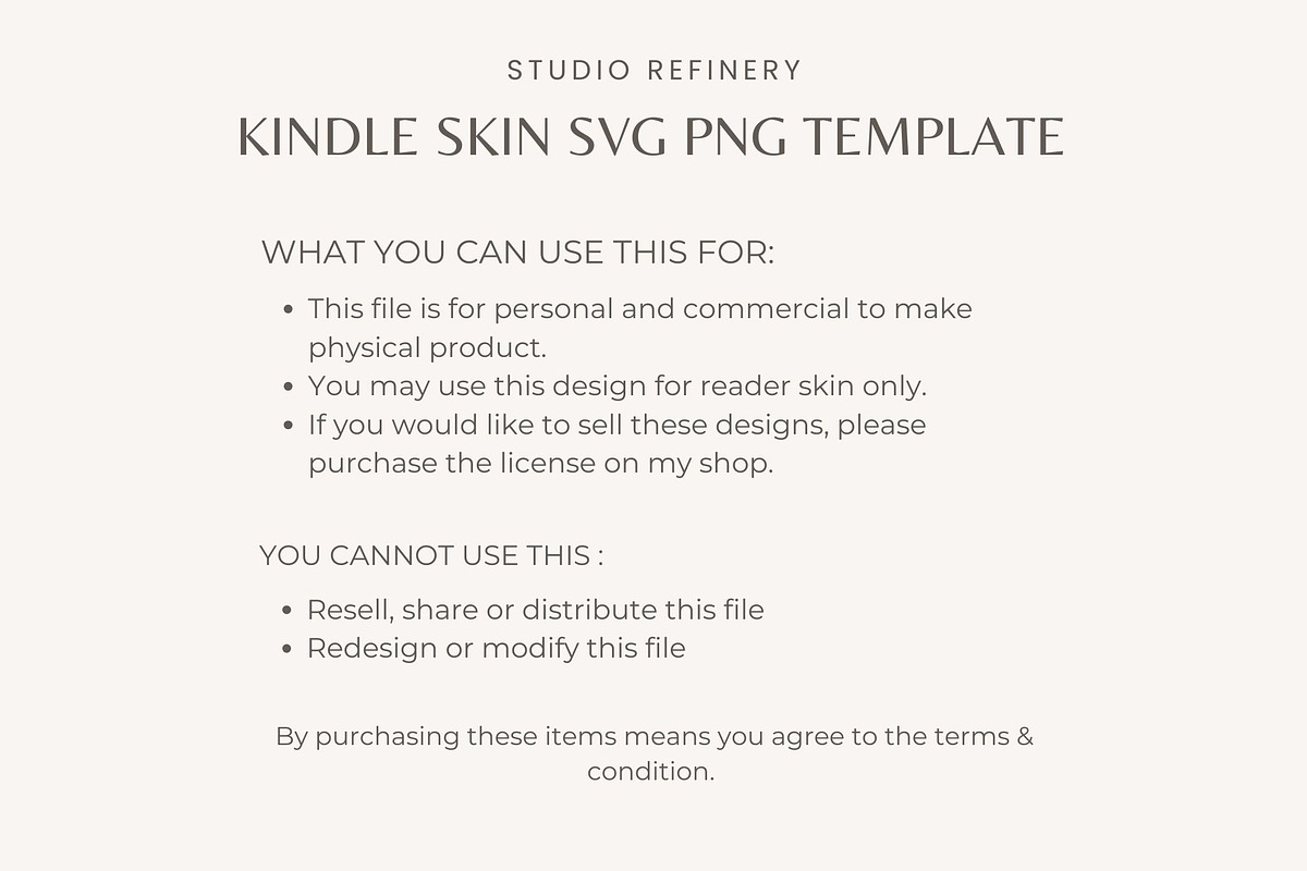Kindle Paperwhite 5 Skin Template, a Graphic by STUDIO REFINERY (Photo 4 of 5)