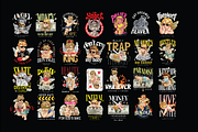 60 Urban Cupid Angel Design Bundle, a Graphic by FzyDESIGN (Thumbnail 2 of 3)