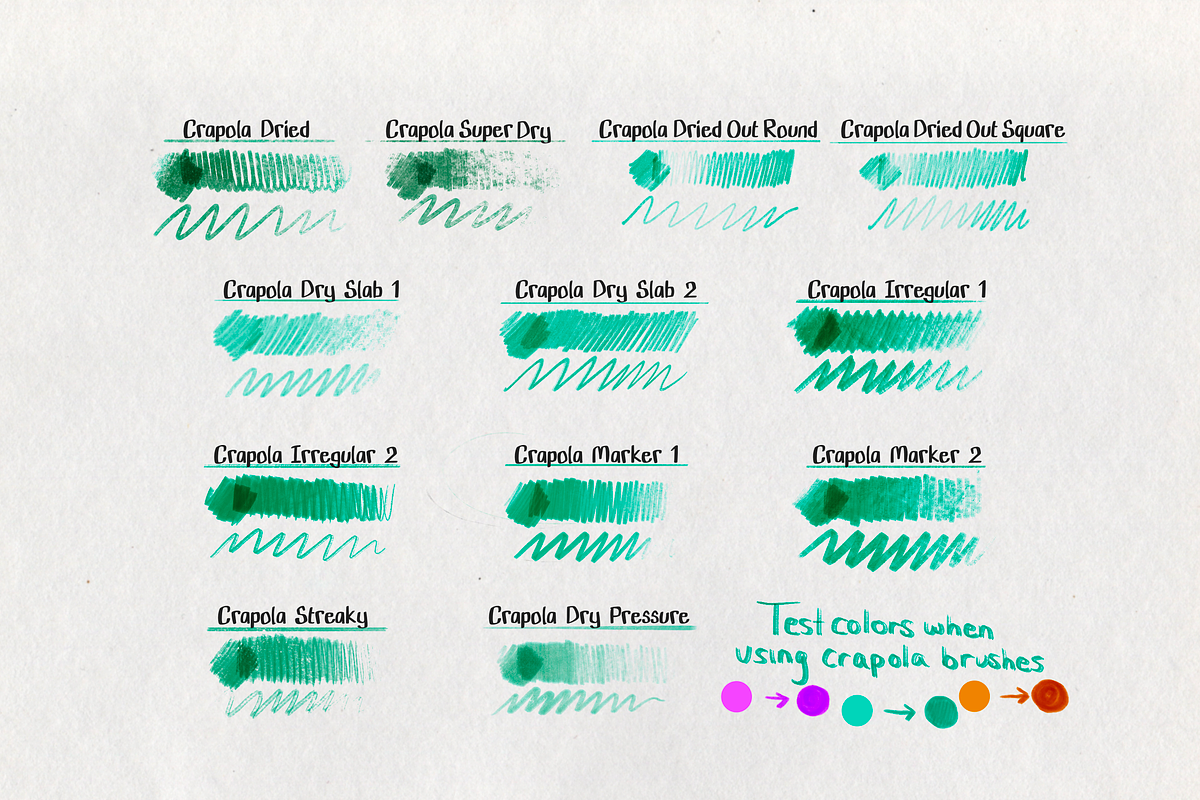 Dendrils Marker Brushes, a Brush Add-On by Dendril's Art Supplies (Photo 6 of 8)