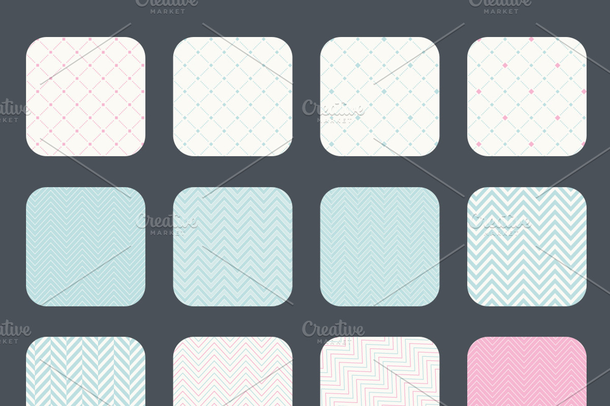 Line vector patterns (40 eps, png), a Pattern Graphic by DeepDesign (Photo 3 of 3)