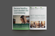 Green Tax Consultant Brochure, a Brochure Template by Neermana (Thumbnail 3 of 9)