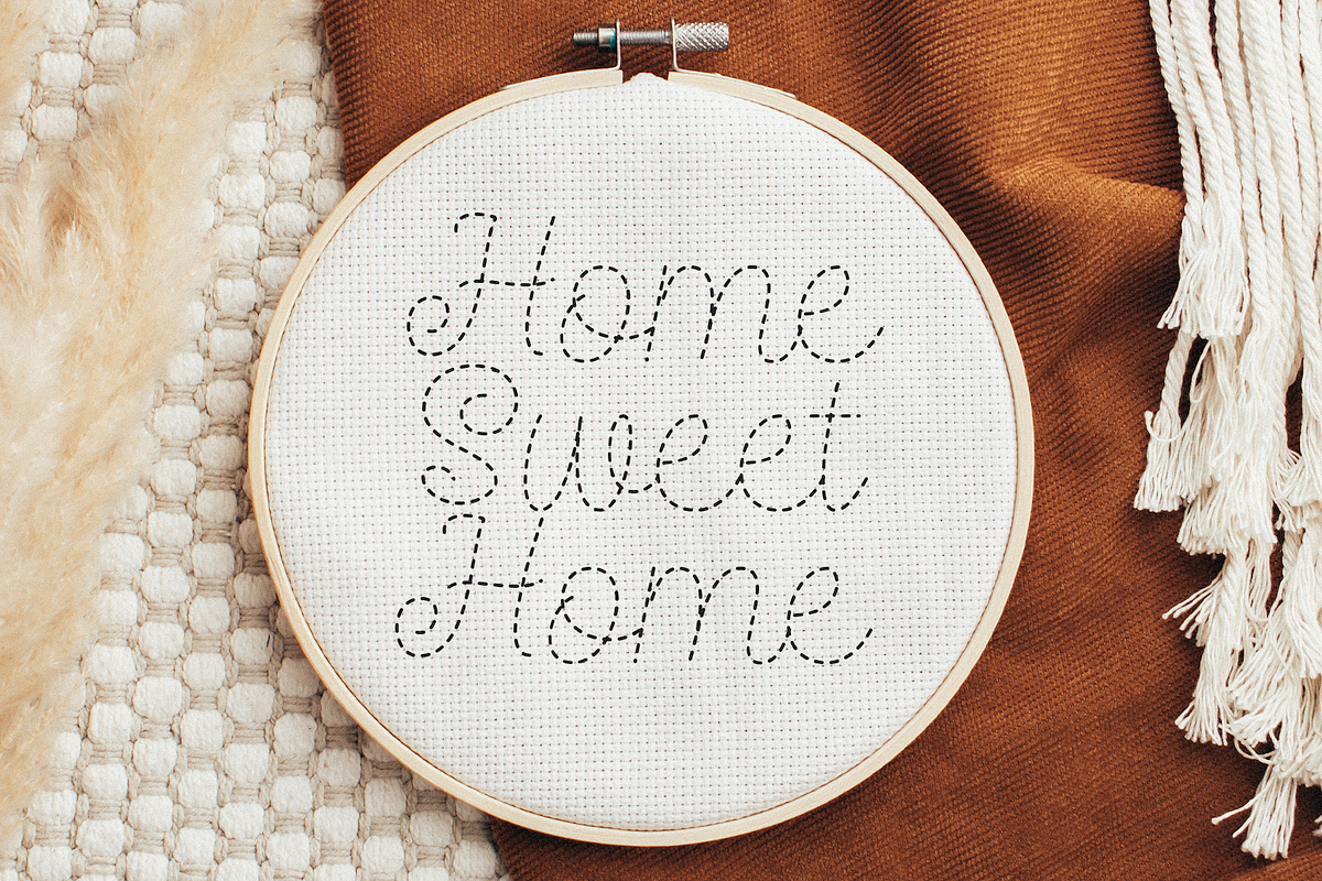 Love Stitch | Faux Embroidery Font, a Script Font by KA Designs (Photo 11 of 11)