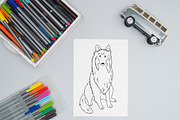 Dogs breed clipart illustrations., an Animal Illustration by svetodesign (Thumbnail 8 of 8)