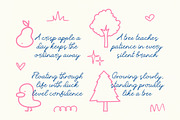 Working Youth Cute Handwritten, a Script Font by stylishtype.co (Thumbnail 6 of 10)