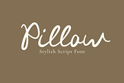Pillow Script | A Modern Font Family, a Script Font by Fontcastle (Thumbnail 1 of 7)