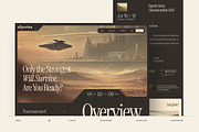 eSportea - Landing Page Template, a Landing Page Template by fakhroo (Thumbnail 4 of 4)