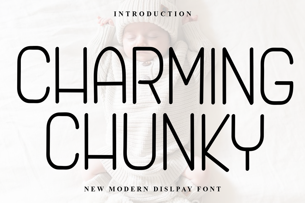 Charming Chunky, a Sans Serif Font by FreshTypeINK (Photo 1 of 8)
