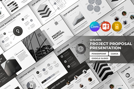 Project Proposal Canva Template v11, a Presentation Template by Miyaji75