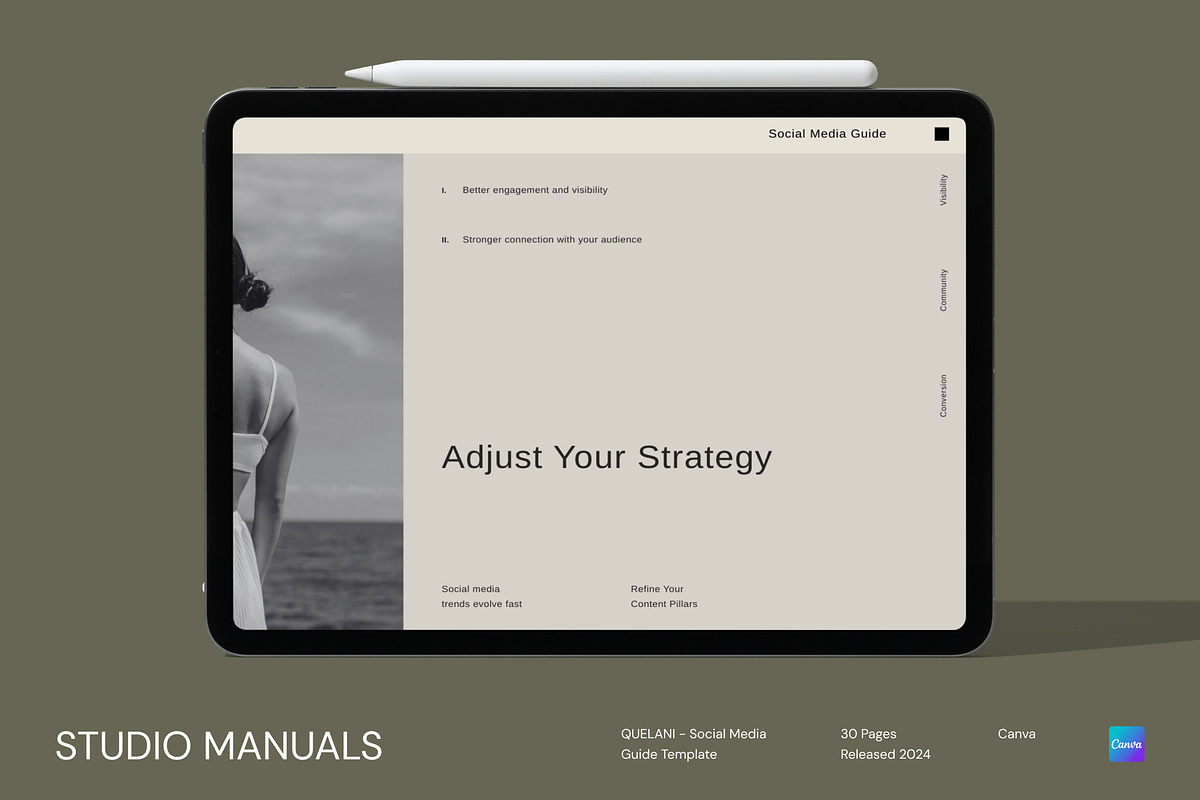QUELANI - Social Media Guide, a Social Media Template by Studio Manuals (Photo 7 of 8)